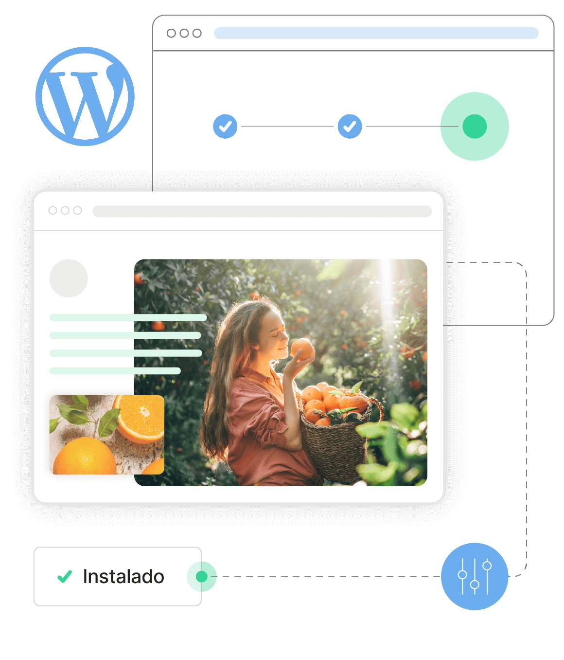 Hosting WordPress en Colombia con IA y SEO